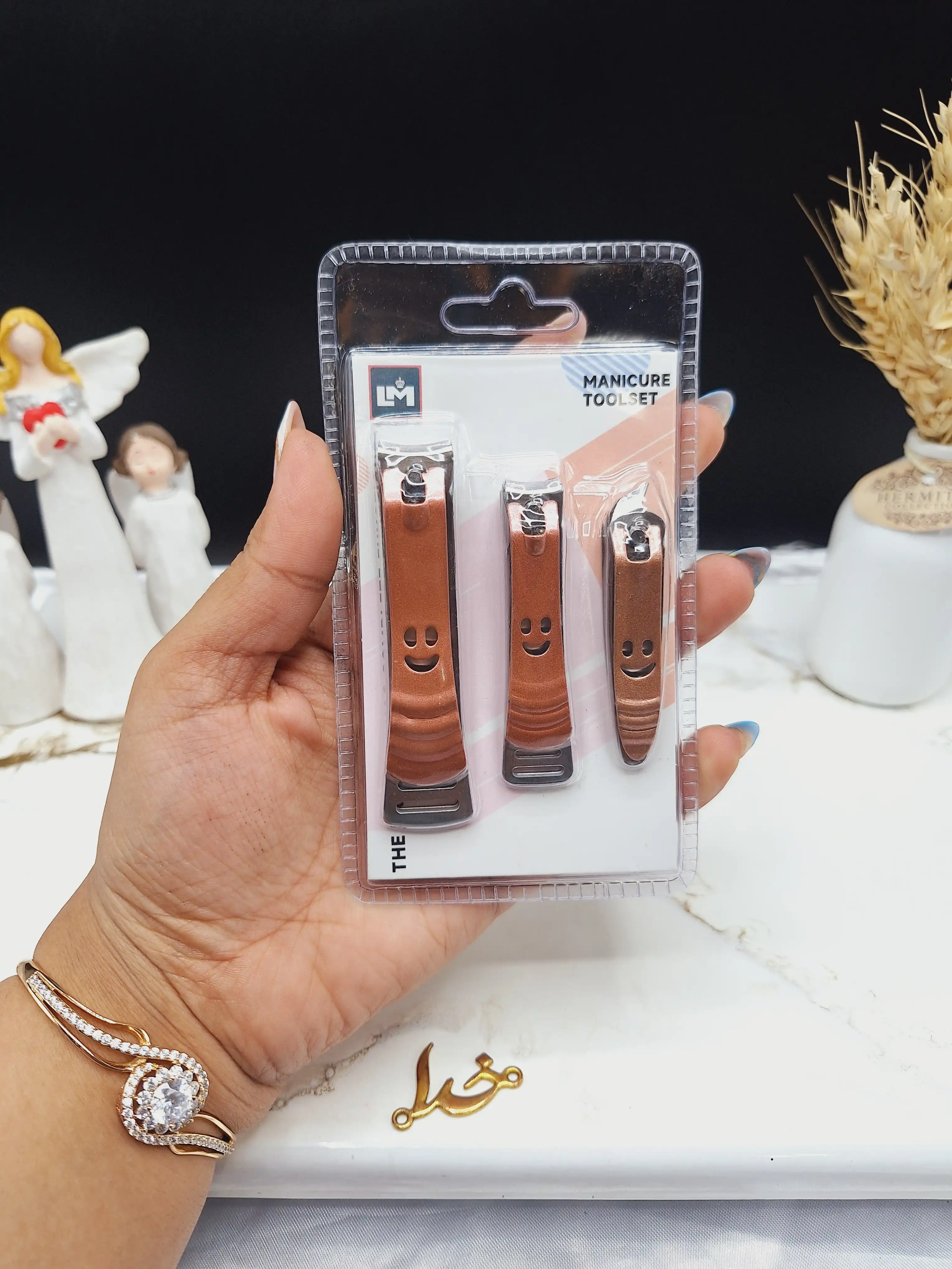 پک ناخن گیر 3 عددی MANICURE TOOL کد 1122