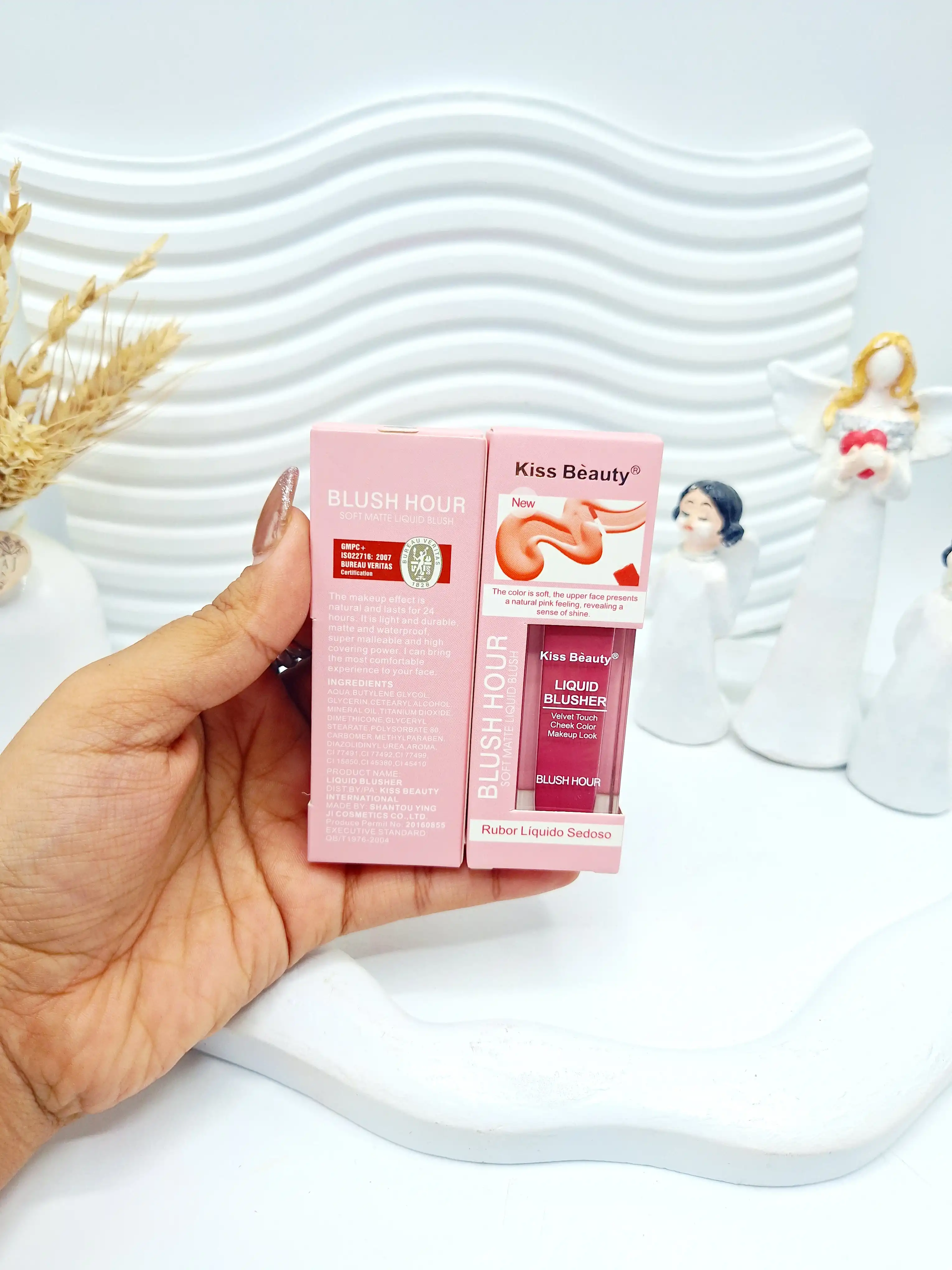 رژ گونه مایع شیشه ای برند کیس بیوتی کد 68539