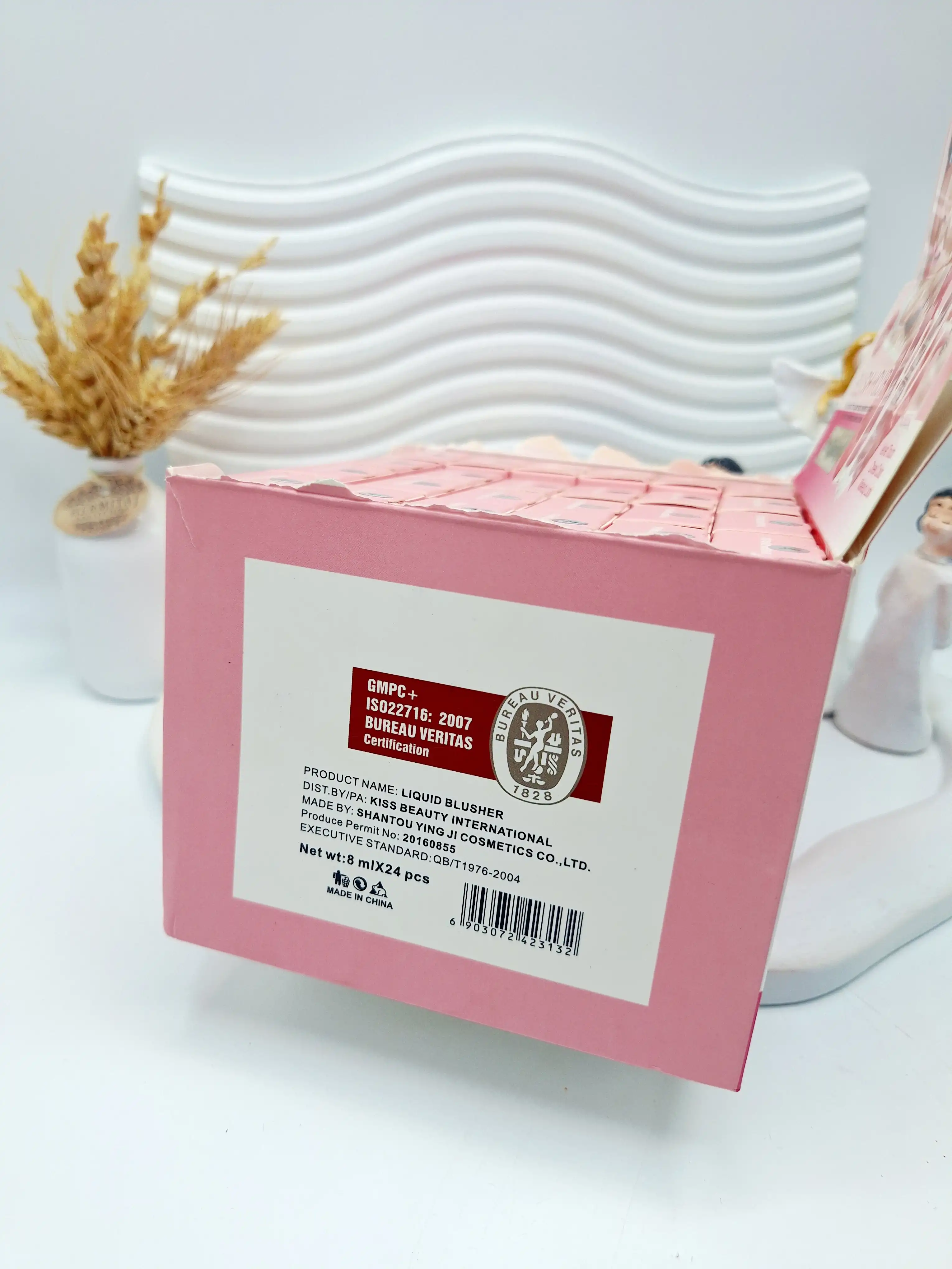 رژ گونه مایع شیشه ای برند کیس بیوتی کد 68539